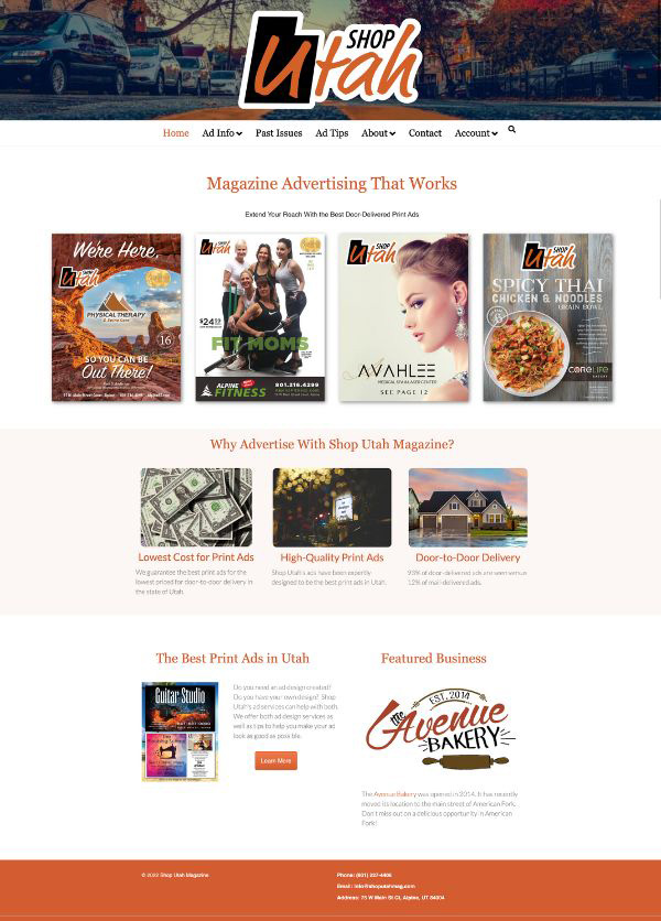 Shop Utah Website